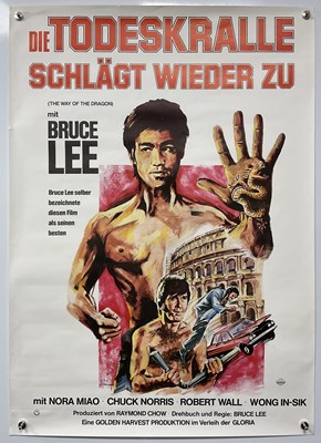 Lot 143 - THE WAY OF THE DRAGON (1975) German film...