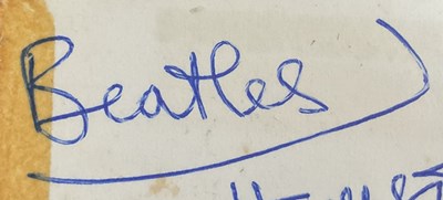 Lot 535 - THE BEATLES Autographs - All four members of...