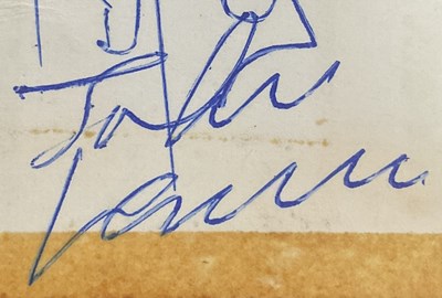 Lot 535 - THE BEATLES Autographs - All four members of...
