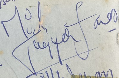 Lot 534 - THE ROLLING STONES Autograph - An autograph...