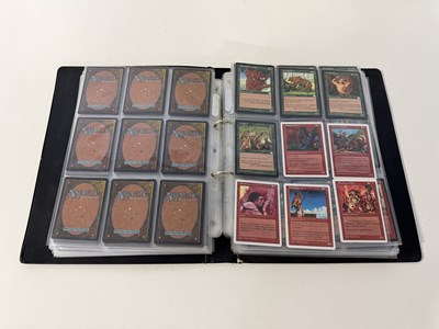 Lot 540 - A folder of MAGIC THE GATHERING CARDS - Mixed...