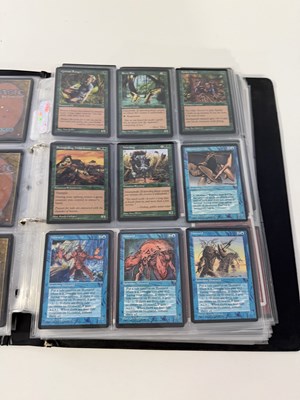 Lot 540 - A folder of MAGIC THE GATHERING CARDS - Mixed...