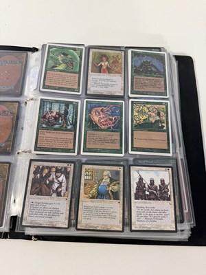 Lot 540 - A folder of MAGIC THE GATHERING CARDS - Mixed...