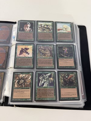 Lot 540 - A folder of MAGIC THE GATHERING CARDS - Mixed...