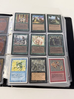 Lot 540 - A folder of MAGIC THE GATHERING CARDS - Mixed...