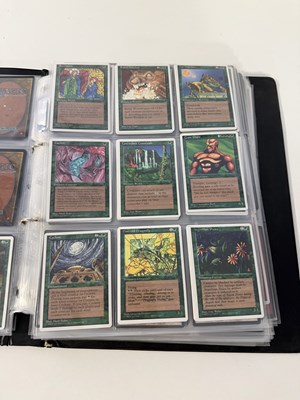 Lot 540 - A folder of MAGIC THE GATHERING CARDS - Mixed...