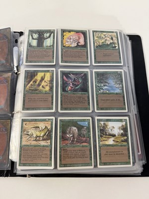 Lot 540 - A folder of MAGIC THE GATHERING CARDS - Mixed...