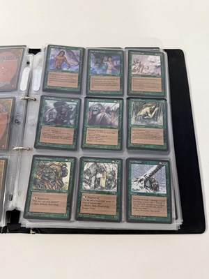 Lot 540 - A folder of MAGIC THE GATHERING CARDS - Mixed...