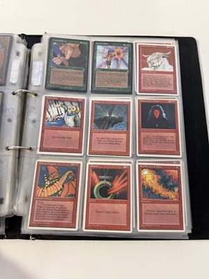 Lot 540 - A folder of MAGIC THE GATHERING CARDS - Mixed...