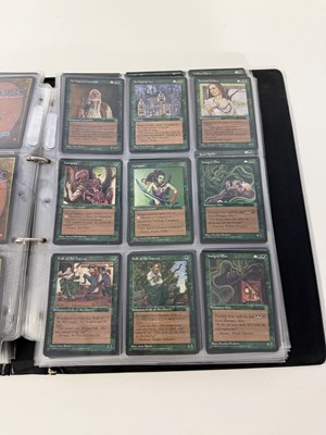 Lot 540 - A folder of MAGIC THE GATHERING CARDS - Mixed...