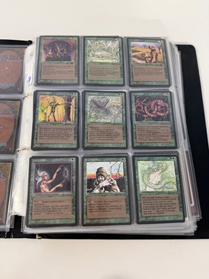 Lot 540 - A folder of MAGIC THE GATHERING CARDS - Mixed...