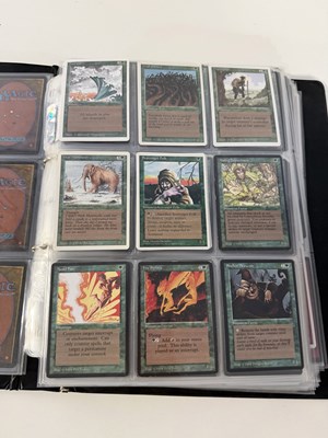 Lot 540 - A folder of MAGIC THE GATHERING CARDS - Mixed...