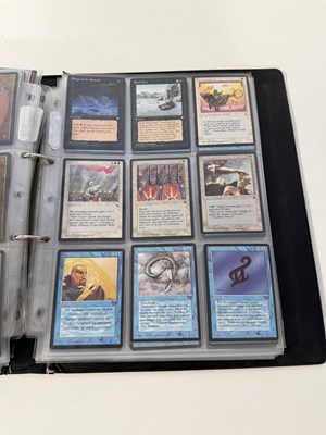 Lot 540 - A folder of MAGIC THE GATHERING CARDS - Mixed...