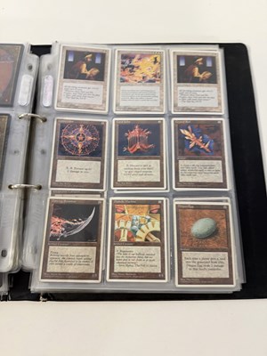 Lot 540 - A folder of MAGIC THE GATHERING CARDS - Mixed...