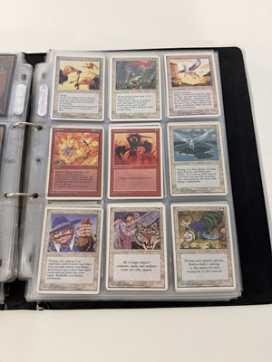 Lot 540 - A folder of MAGIC THE GATHERING CARDS - Mixed...