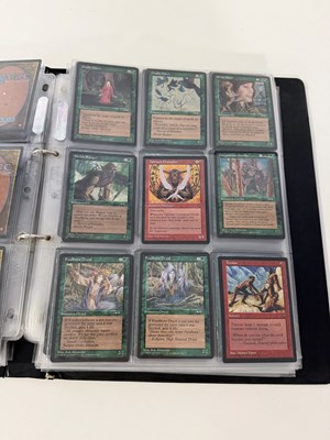 Lot 540 - A folder of MAGIC THE GATHERING CARDS - Mixed...