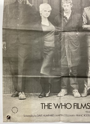 Lot 30 - QUADROPHENIA (1979) UK Quad film poster based...
