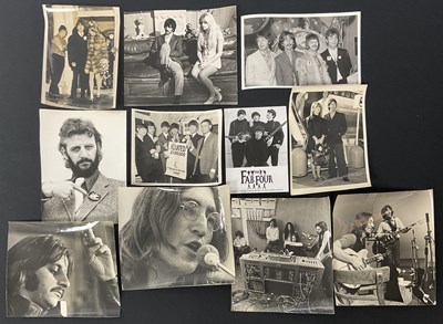 Lot 20 - A selection of THE BEATLES 8" x 10" Black and...