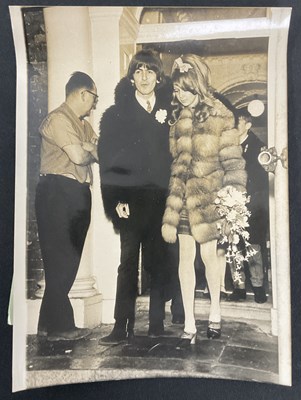 Lot 20 - A selection of THE BEATLES 8" x 10" Black and...
