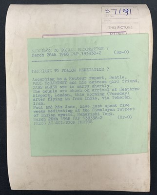 Lot 20 - A selection of THE BEATLES 8" x 10" Black and...