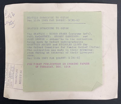 Lot 20 - A selection of THE BEATLES 8" x 10" Black and...