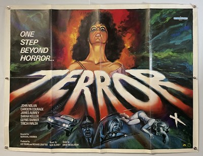 Lot 378 - TERROR (1979) UK Quad film poster, Tom...