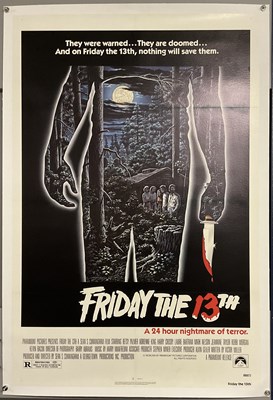 Lot 422 - FRIDAY THE 13TH (1980) US one sheet,...