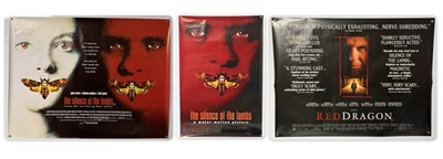 Lot 380 - THE SILENCE OF THE LAMBS (1991) UK Quad and US...