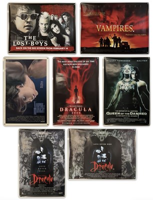 Lot 435 - VAMPIRES - A collection of movie posters for...