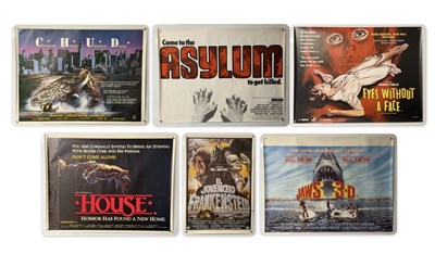 Lot 405 - A selection of vintage horror film posters...