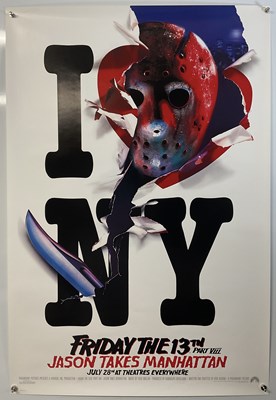 Lot 351 - FRIDAY THE 13TH PART 8 JASON STRIKES MANHATTAN...