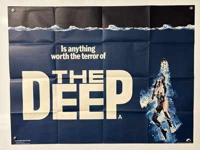 Lot 353 - THE DEEP (1977) UK Quad film poster with Gary...
