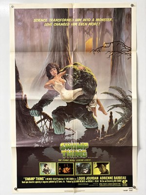 Lot 354 - SWAMP THING (1982) US one sheet, Wes Craven...