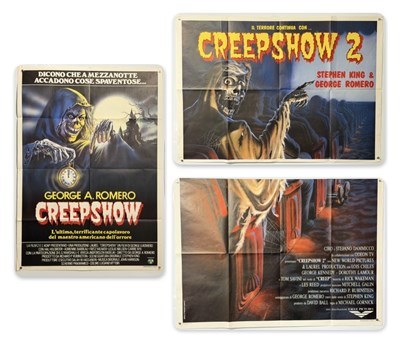 Lot 356 - CREEPSHOW (1982) Italian one panel film poster...