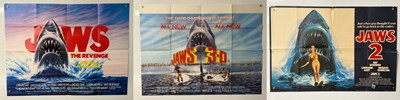 Lot 399 - JAWS 2 (1978) UK Quad waterski style, JAWS 3-D...
