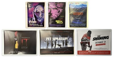 Lot 358 - A group of movie posters for films based on...