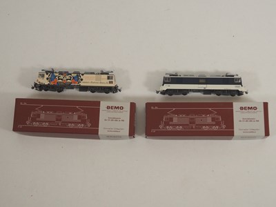 Lot 3 - A pair of HOm narrow gauge electric...