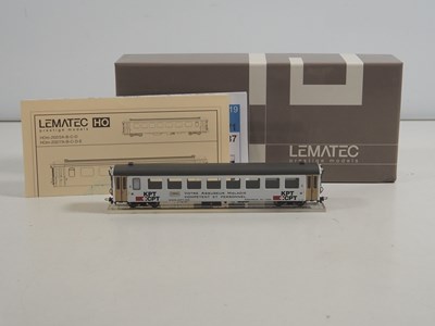 Lot 19 - LEMATEC PRESTIGE handbuilt brass HOm narrow...
