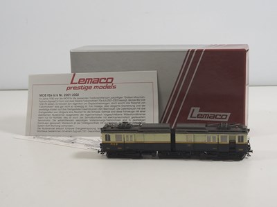 Lot 22 - LEMACO hand-built brass HOm narrow gauge FZe...