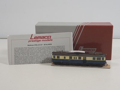 Lot 23 - LEMACO/FRIHO hand-built brass HOm narrow gauge...