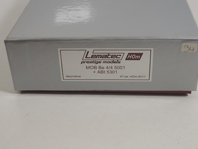 Lot 25 - LEMATEC PRESTIGE hand-built brass HOm narrow...