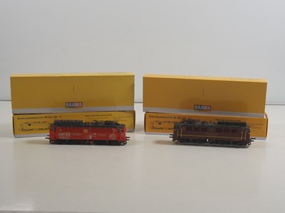 Lot 27 - BRAWA pair of Swiss Outline HO gauge Ae 476...