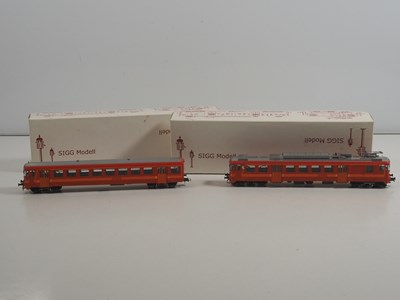 Lot 36 - SIGG MODELL HO gauge 2062 BDe 4/4 electric...