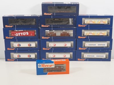 Lot 66 - ROCO - A group of mixed European Outline HO...