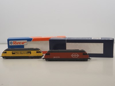 Lot 82 - ROCO - A pair of Swiss Outline Re460 HO gauge...
