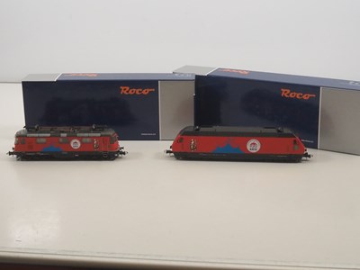 Lot 83 - ROCO - A pair of Swiss Outline HO gauge...