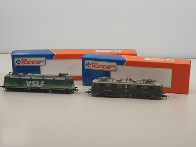 Lot 85 - ROCO - A pair of Swiss Outline HO gauge...