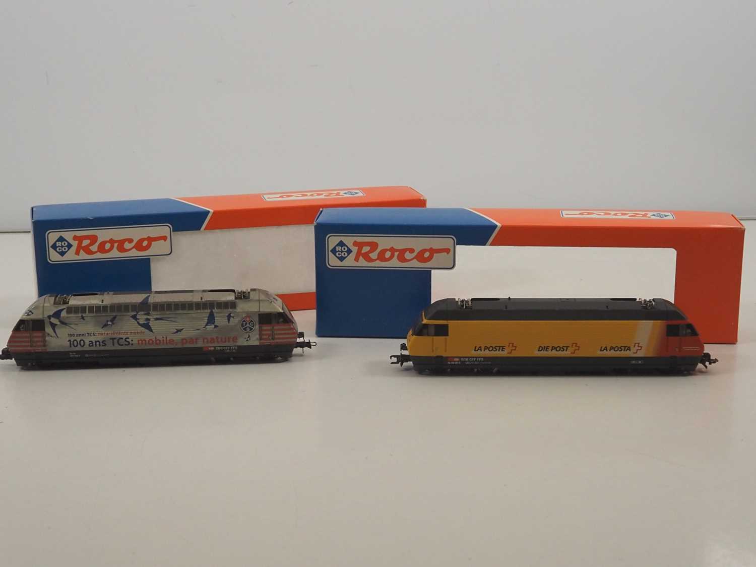 Lot 93 - ROCO - A pair of Swiss Outline HO gauge Re