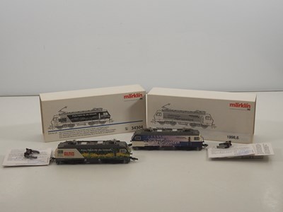 Lot 109 - MARKLIN - A pair of 2-rail DC class Re 446...