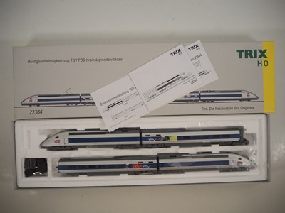 Lot 119 - TRIX - French Outline HO gauge 22364 TGV POS 4-...